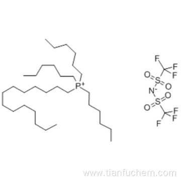 TRIHEXYL(TETRADECYL)PHOSPHONIUM BIS(TRIFLUOROMETHYLSULFONYL)IMIDE CAS 460092-03-9